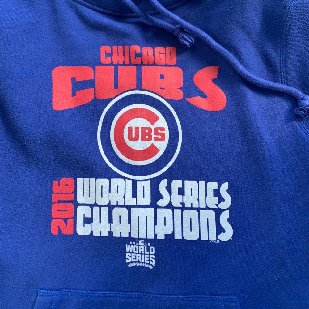 Chicago Cubs World Series 2016 Hoodie - 47